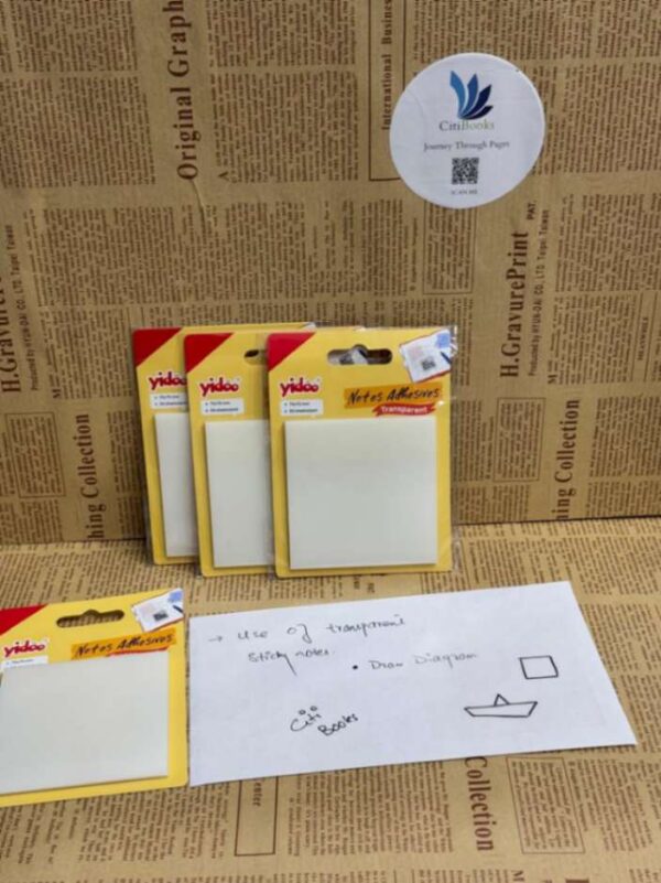 Transparent Sticky Notes