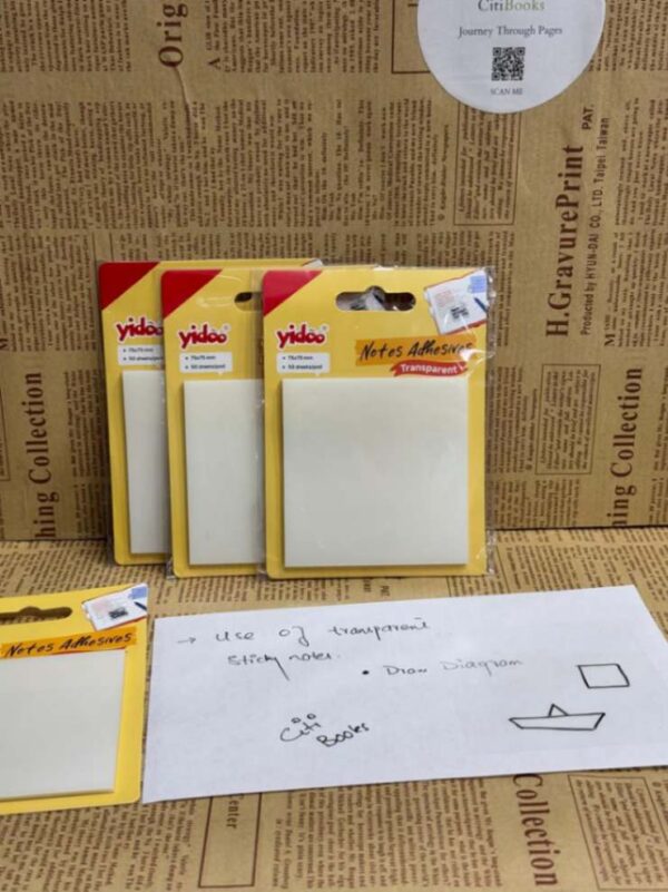 Transparent Sticky Notes