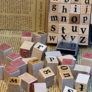 Wooden Alphabet DIY