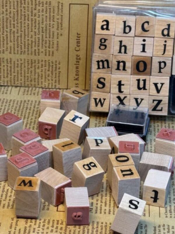 Wooden Alphabet DIY